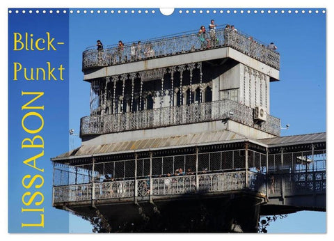 BlickPunkt Lissabon (Wandkalender 2026 DIN A3 quer), CALVENDO Monatskalender