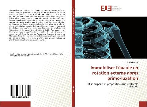 Immobiliser l'épaule en rotation externe après primo-luxation