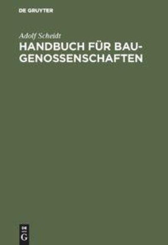 Handbuch für Baugenossenschaften