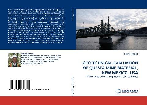 GEOTECHNICAL EVALUATION OF QUESTA MINE MATERIAL, NEW MEXICO, USA