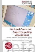 National Center for Supercomputing Applications