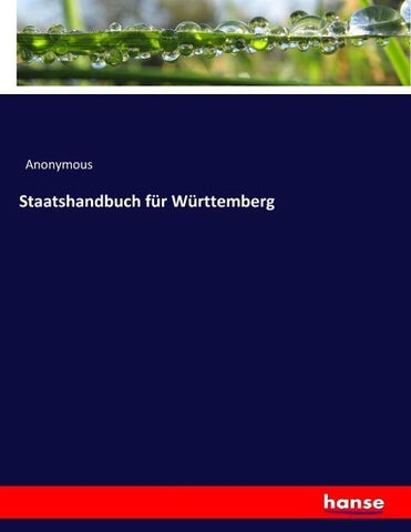 Staatshandbuch für Württemberg