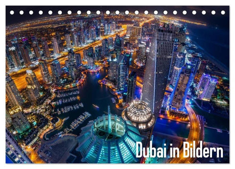 Dubai in Bildern (Tischkalender 2026 DIN A5 quer), CALVENDO Monatskalender