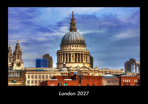 London 2027 Fotokalender DIN A3