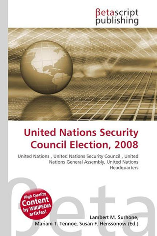 United Nations Security Council Election, 2008