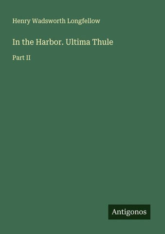 In the Harbor. Ultima Thule