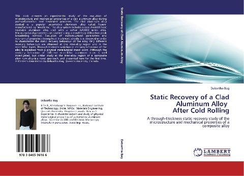 Static Recovery of a Clad Aluminum Alloy   After Cold Rolling
