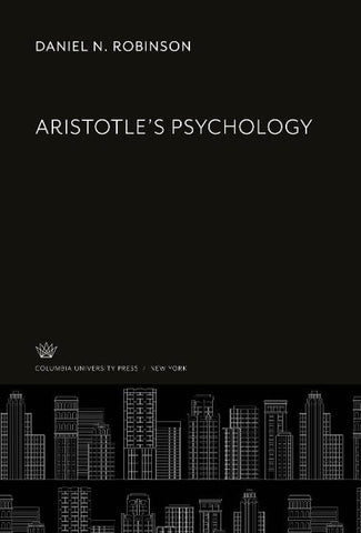 Aristotle'S Psychology