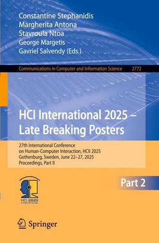 HCI International 2025 – Late Breaking Posters
