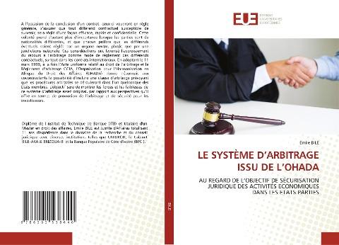 LE SYSTÈME D'ARBITRAGE ISSU DE L'OHADA