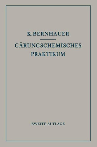 Gärungschemisches Praktikum