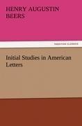 Initial Studies in American Letters