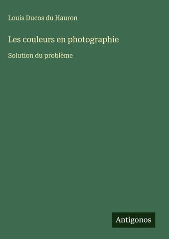 Les couleurs en photographie