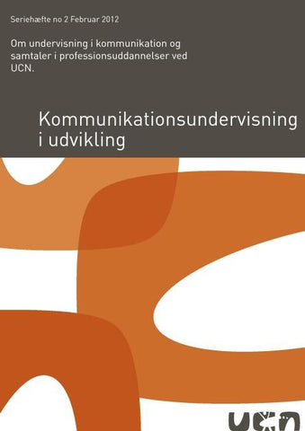 Kommunikationsundervisning i udvikling