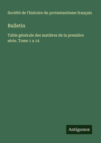 Bulletin