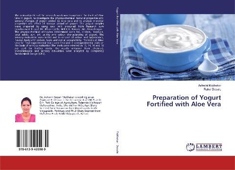 Preparation of Yogurt Fortified with Aloe Vera