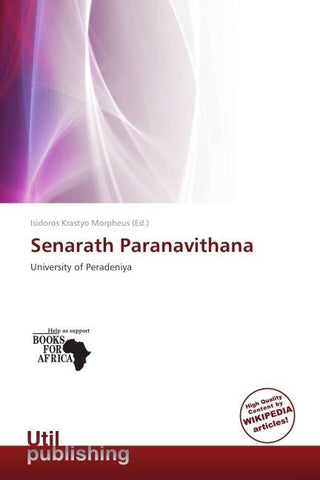 Senarath Paranavithana