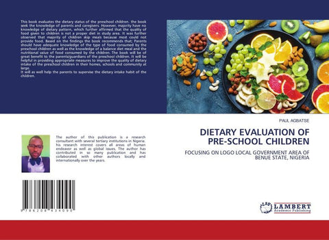 DIETARY EVALUATION OF PRE-SCHOOL CHILDREN
