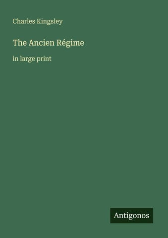 The Ancien Régime