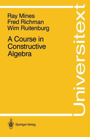 A Course in Constructive Algebra