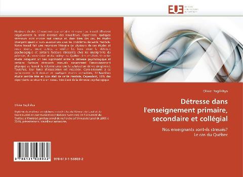 Détresse dans l'enseignement primaire, secondaire et collégial