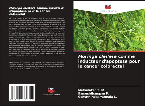 Moringa oleifera comme inducteur d'apoptose pour le cancer colorectal