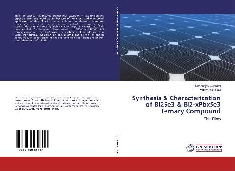 Synthesis & Characterization of Bi2Se3 & Bi2-xPbxSe3 Ternary Compound