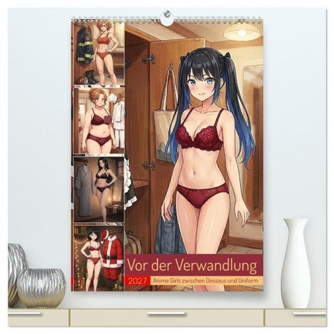 Vor der Verwandlung (hochwertiger Premium Wandkalender 2027 DIN A2 hoch), Kunstdruck in Hochglanz