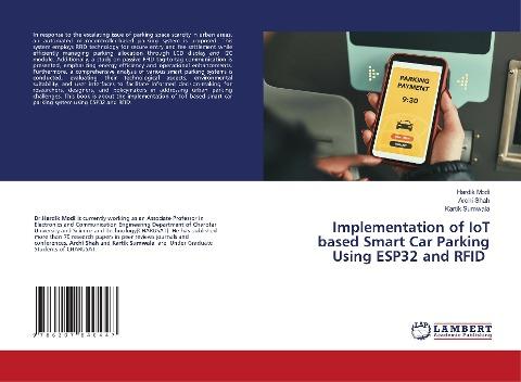 Implementation of IoT based Smart Car Parking Using ESP32 and RFID
