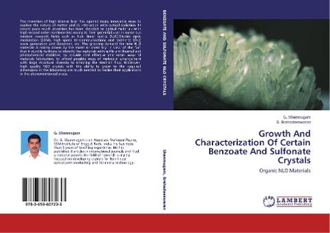 Growth And Characterization Of Certain Benzoate And Sulfonate Crystals
