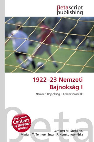 1922-23 Nemzeti Bajnokság I