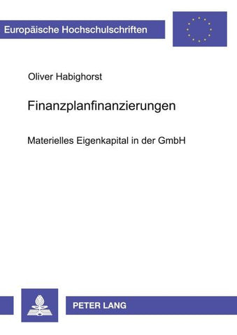 Finanzplanfinanzierungen