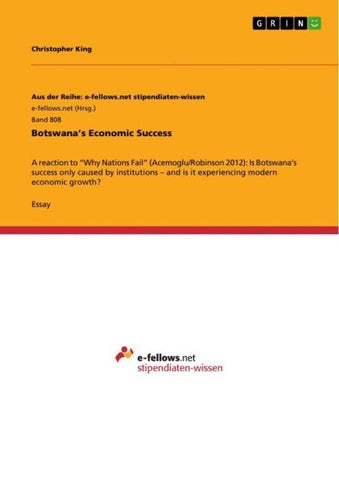 Botswana's Economic Success