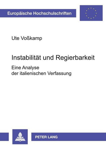 Instabilität und Regierbarkeit