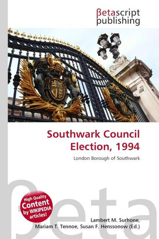 Southwark Council Election, 1994