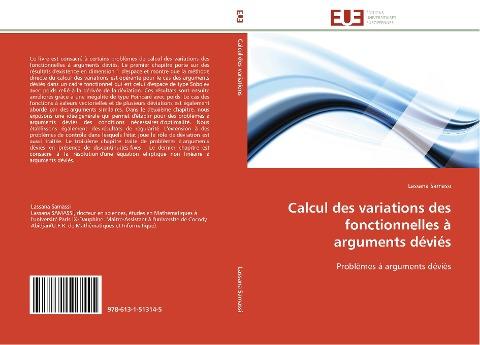 Calcul des variations des fonctionnelles à arguments déviés