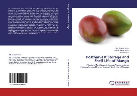 Postharvest Storage and Shelf Life of Mango