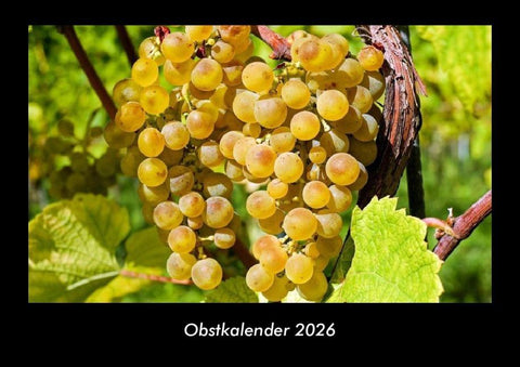 Obstkalender 2026 Fotokalender DIN A3
