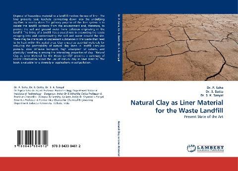 Natural Clay as Liner Material for the Waste Landfill
