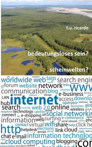 Bedeutungsloses Sein? Scheinwelten?