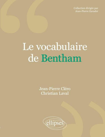 vocabulaire de Bentham (Le)