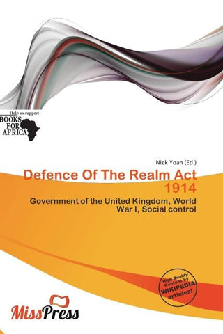 Defence Of The Realm Act 1914