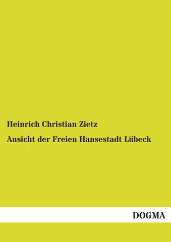 Ansicht der Freien Hansestadt Lübeck