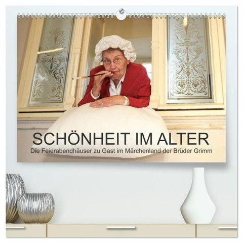 "Schönheit im Alter" - die Feierabendhäuser zu Gast im Märchenland der Brüder Grimm (hochwertiger Premium Wandkalender 2026 DIN A2 quer), Kunstdruck in Hochglanz