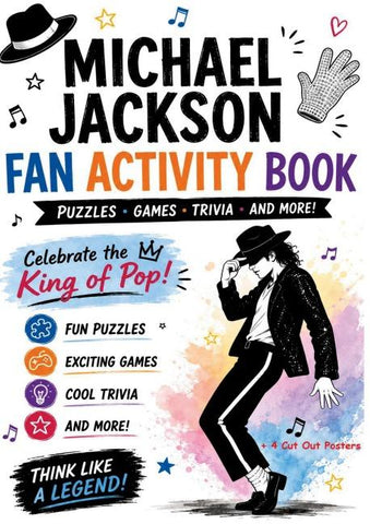 Michael Jackson Fan Activity Book