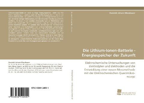 Die Lithium-Ionen-Batterie - Energiespeicher der Zukunft