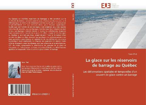 La glace sur les réservoirs de barrage au Québec