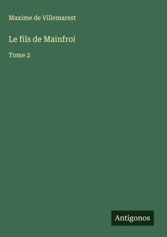 Le fils de Mainfroi