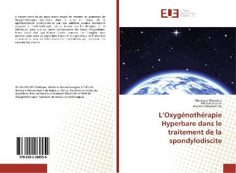 L'Oxygénothérapie Hyperbare dans le traitement de la spondylodiscite