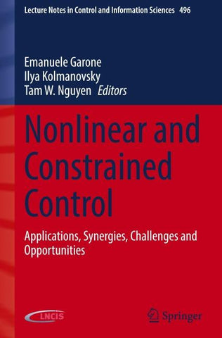 Nonlinear and Constrained Control